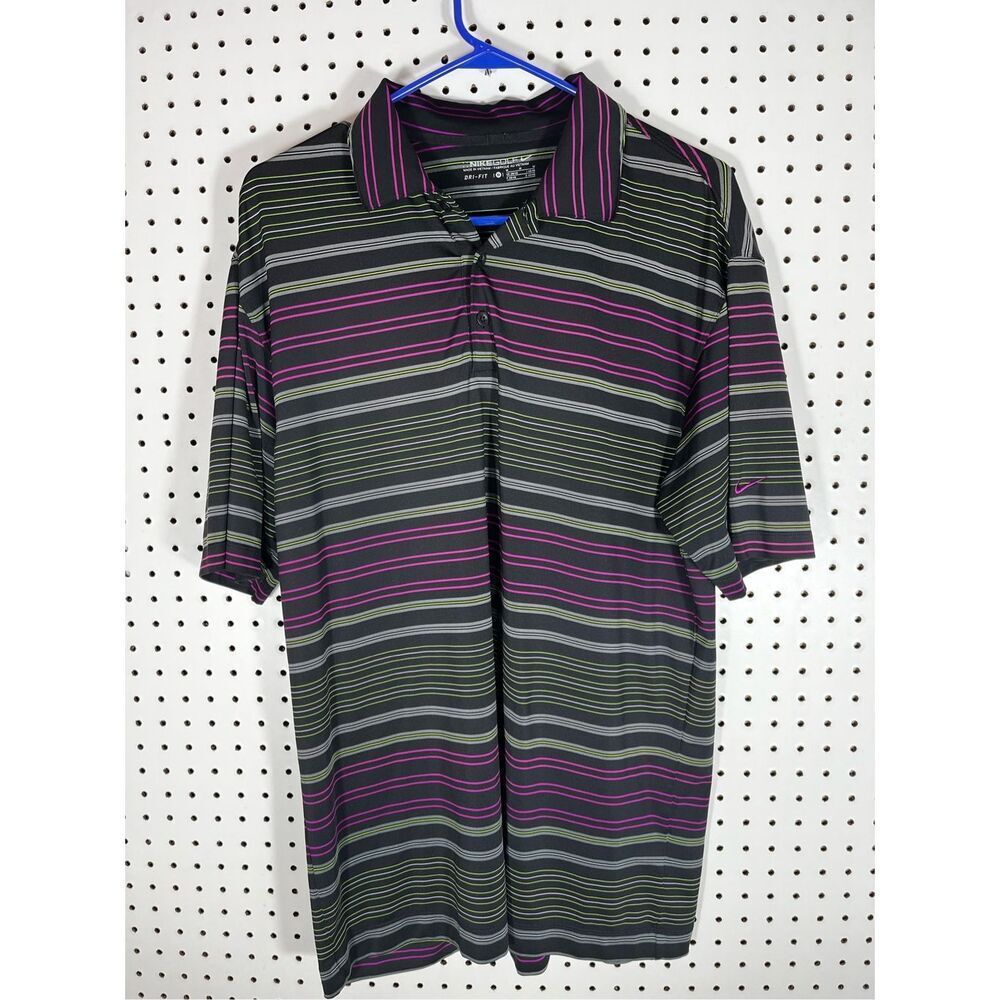 Nike dri fit golf polo shirt size M